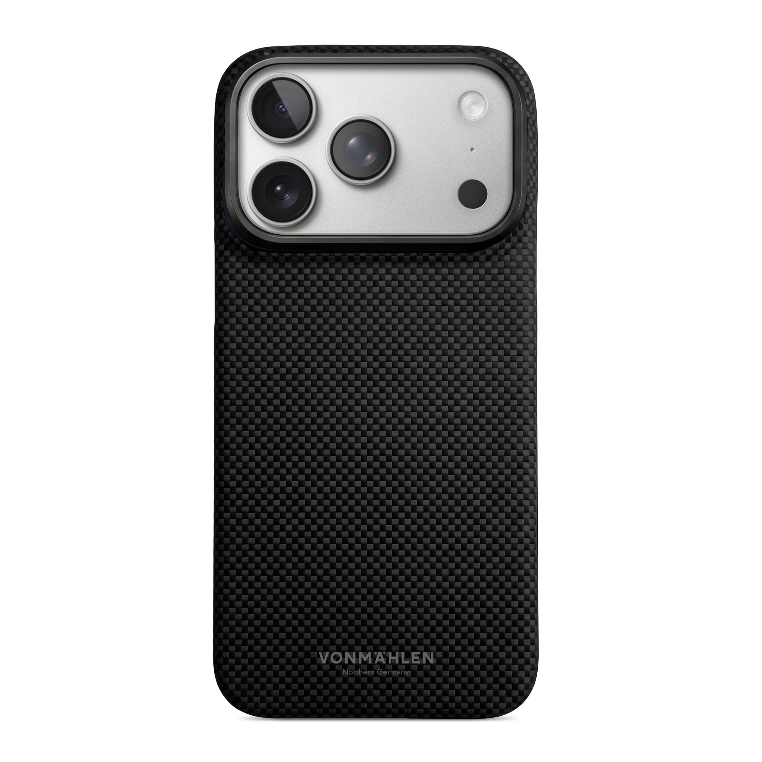 Vonmählen Aramid Fibre Case für iPhone 18 Pro/ 17 Pro, Black
