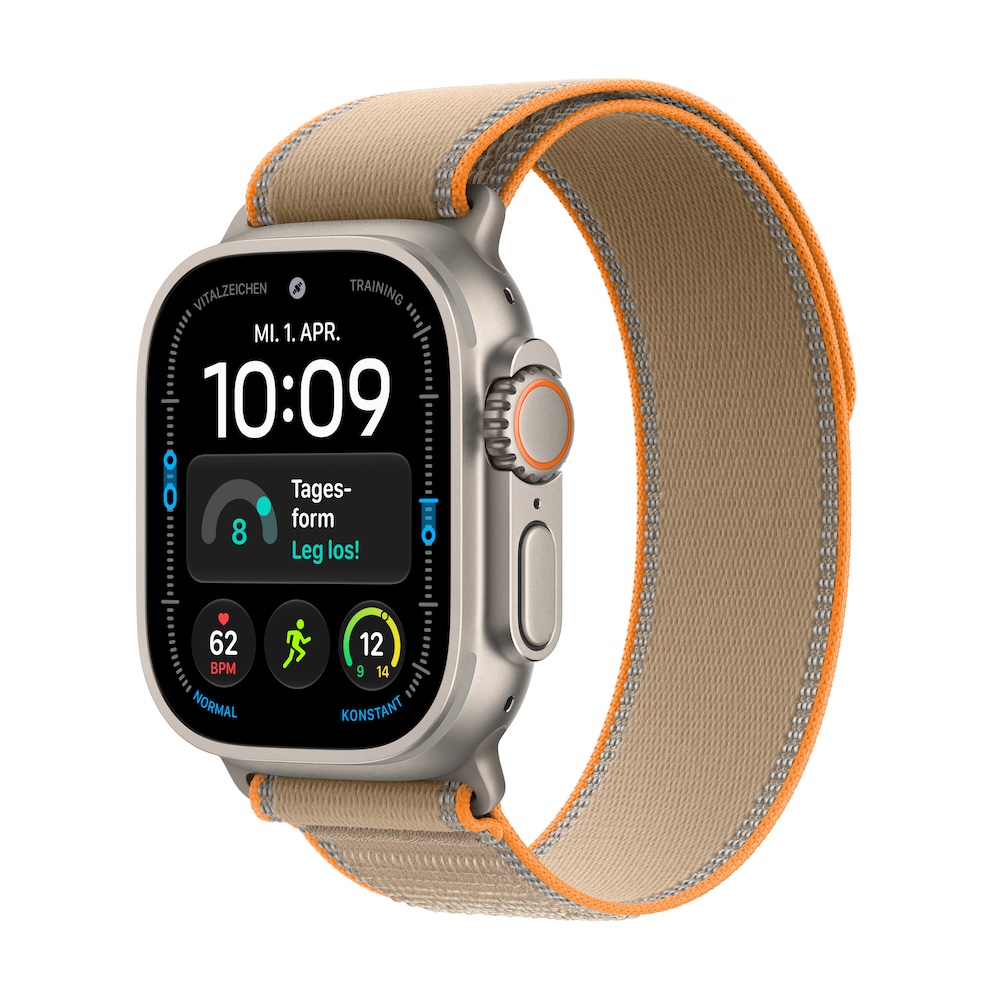 Apple Watch Ultra 4 Trail Loop, Natur, Sand, 49mm, M/L