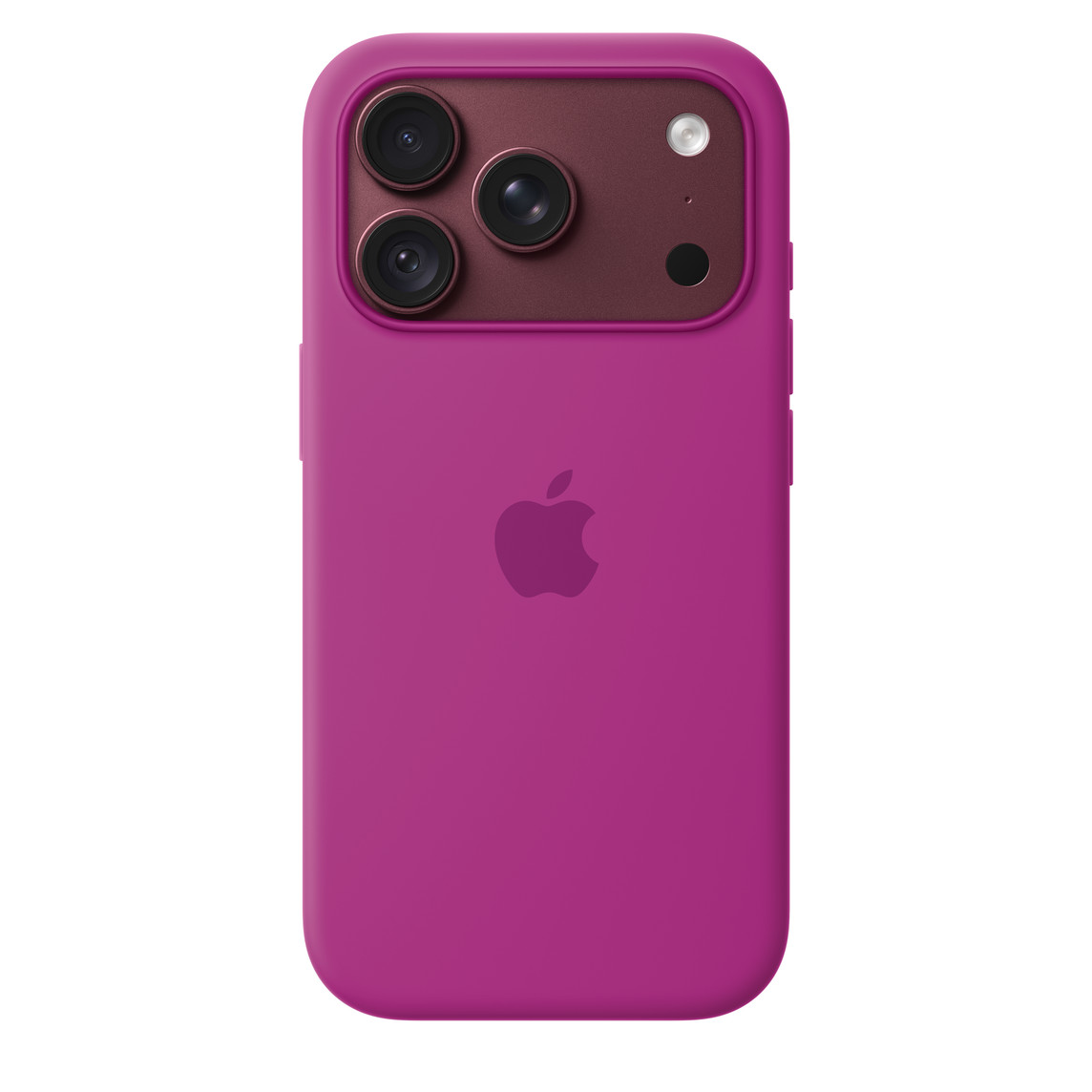 Apple iPhone 18 Pro Silikon Case mit MagSafe, Magenta