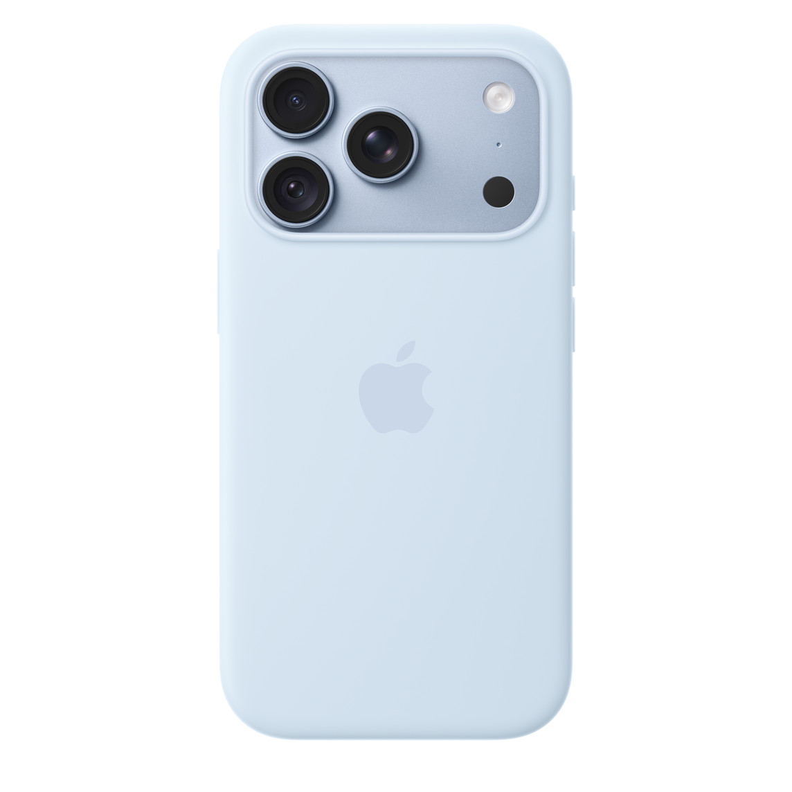 Apple iPhone 18 Pro Silikon Case mit MagSafe, Klarblau