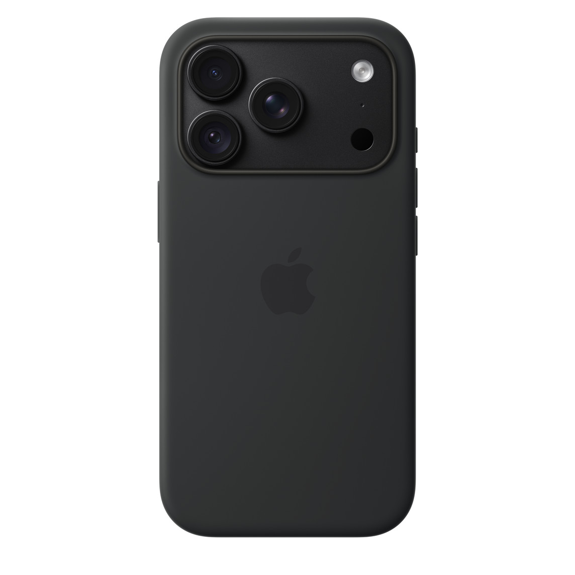 Apple iPhone 18 Pro Silikon Case mit MagSafe, Schwarz