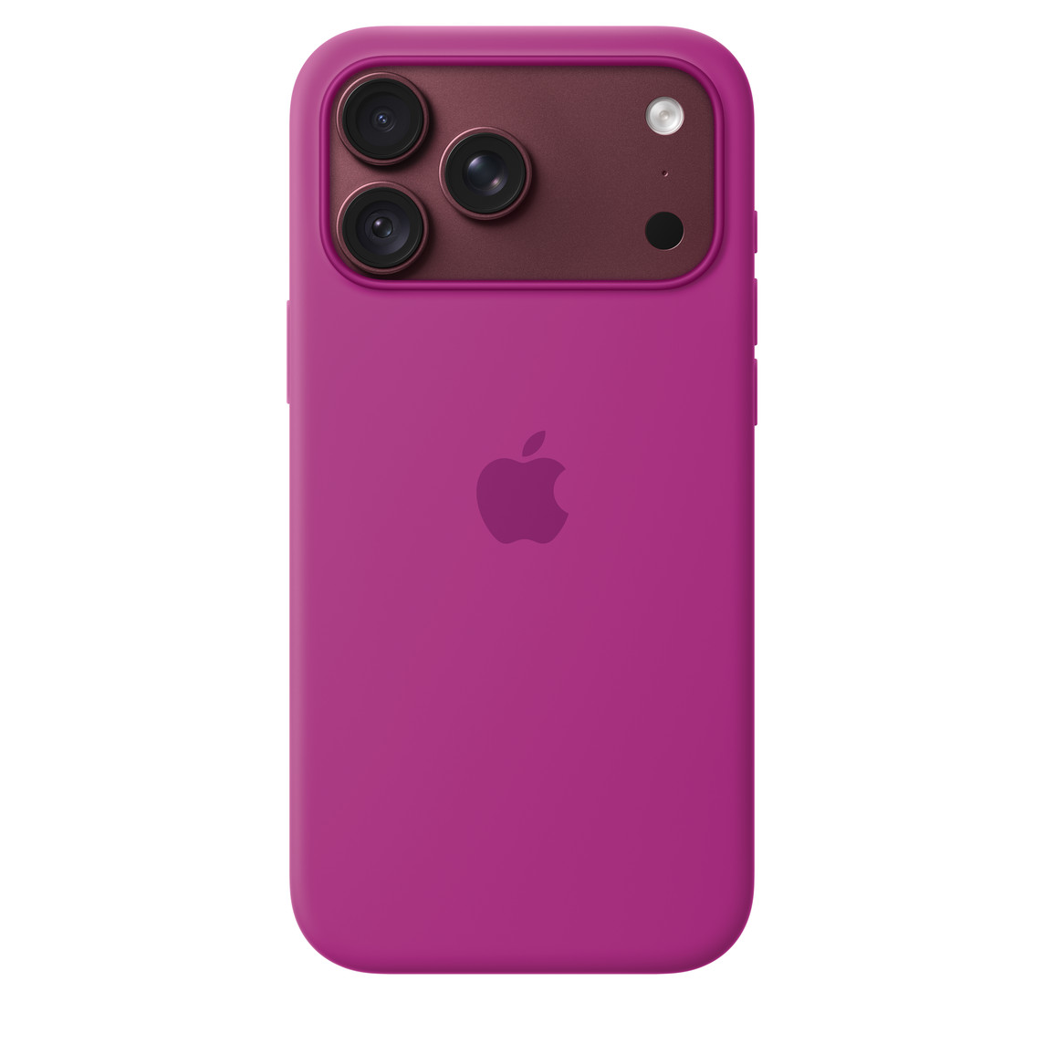 Apple iPhone 18 Pro Max Silikon Case mit MagSafe, Magenta