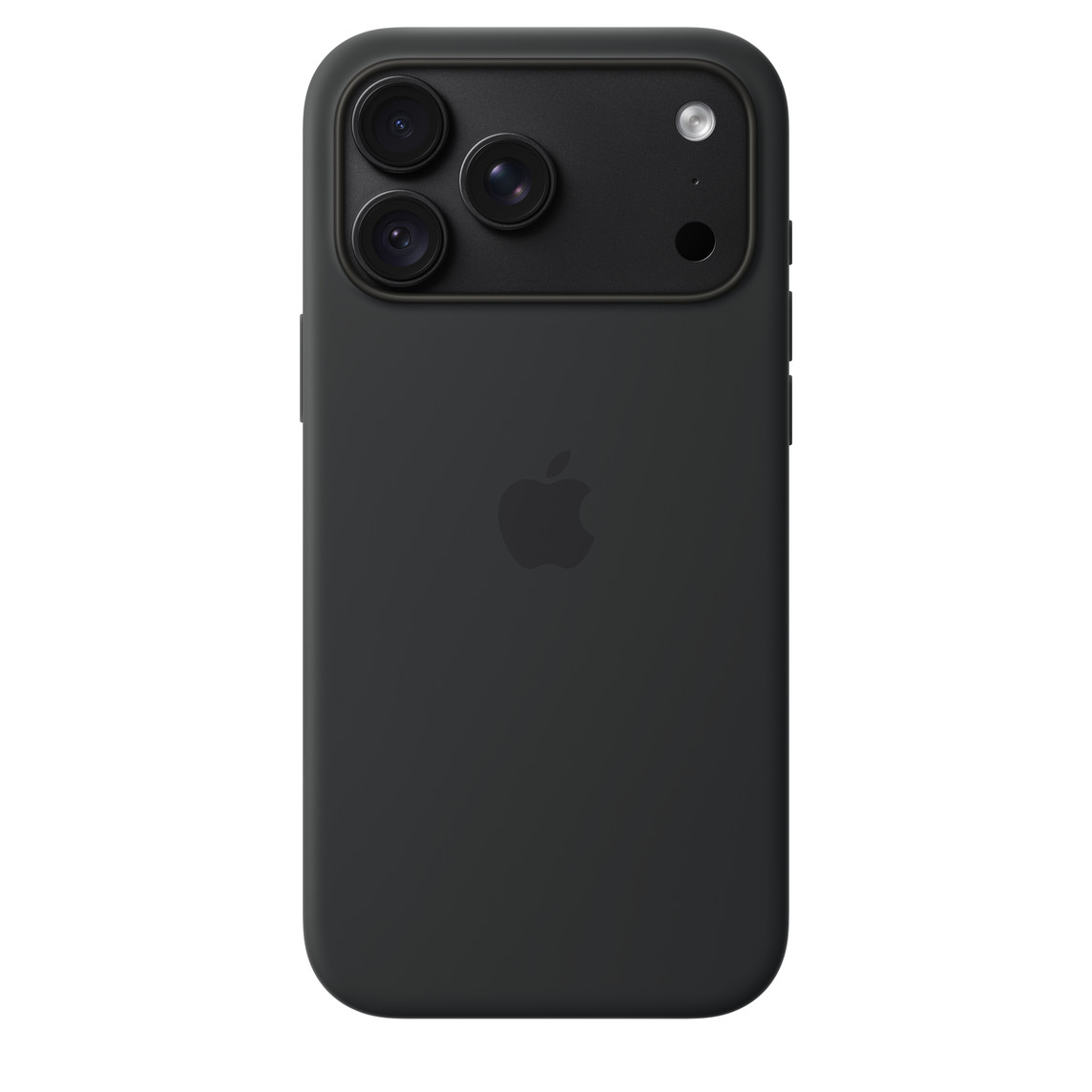 Apple iPhone 18 Pro Max Silikon Case mit MagSafe, Schwarz