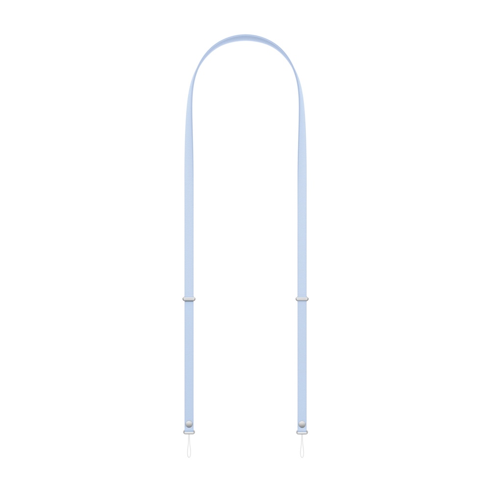 Apple Crossbody Band, Klarblau