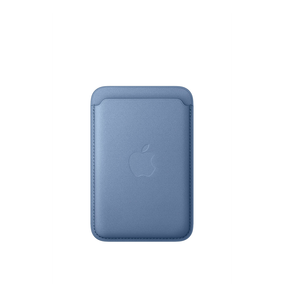 Apple iPhone Feingewebe Wallet mit MagSafe, Hyazinthenblau