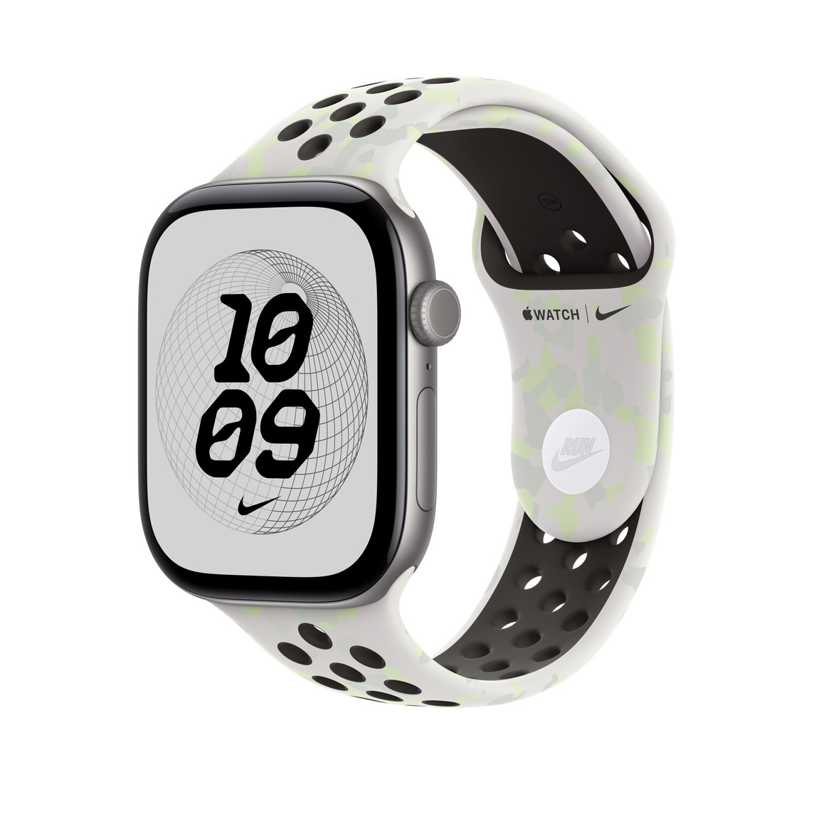 Apple Nike Sportarmband, Essential White, 40mm, M/L