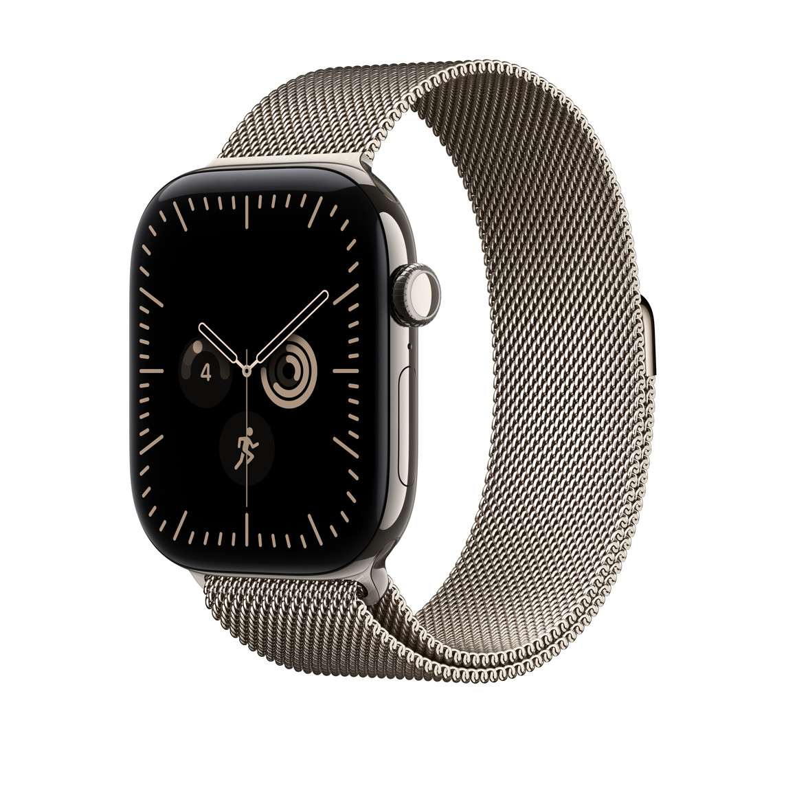Apple Milanaise Armband, Natur, 40mm, One Size
