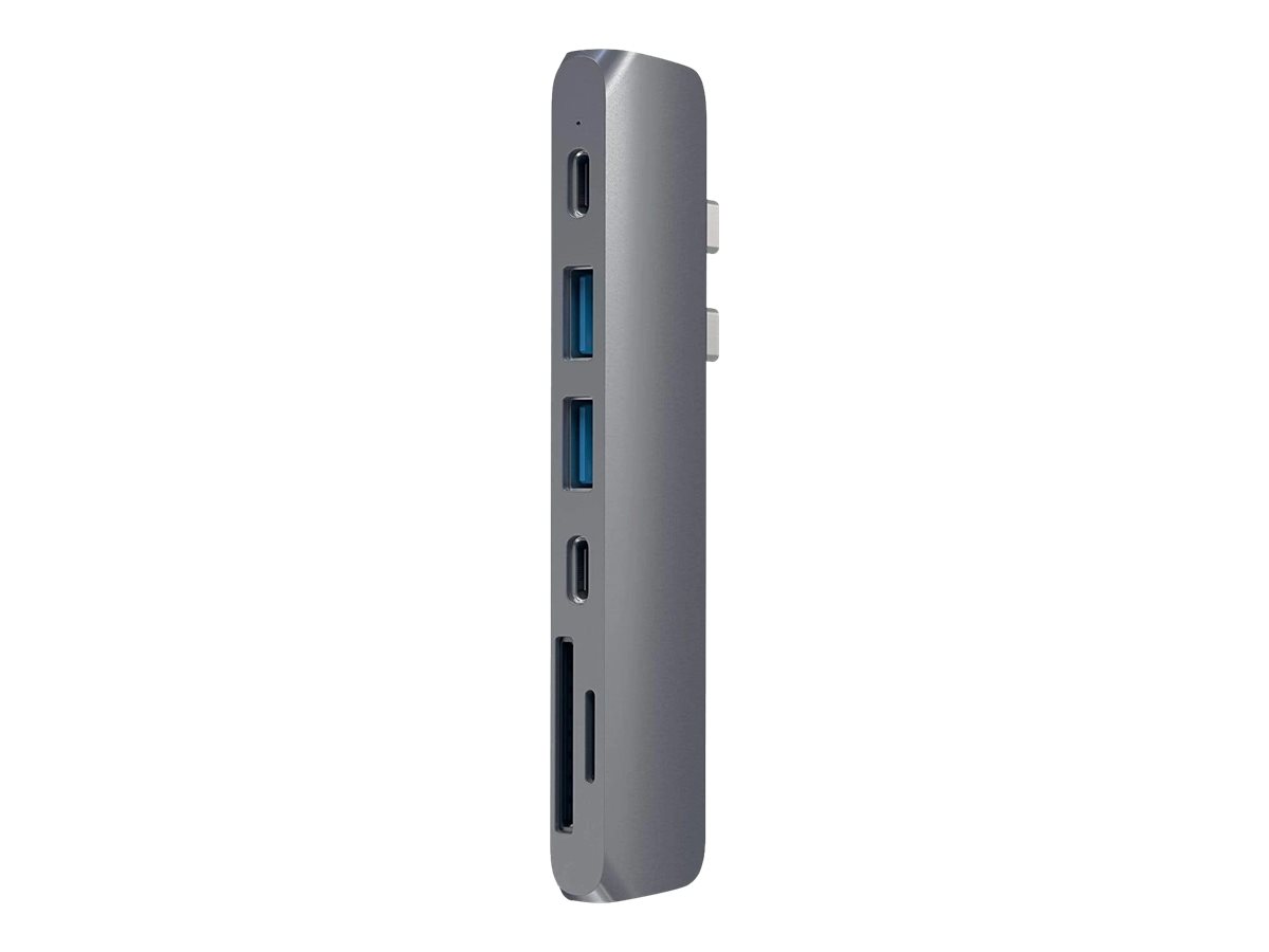 Satechi USB-C Hub (7 in 2), Space Grau