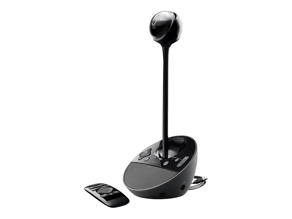 Logitech BCC950 Konferenzkamera mit Freisprecheinrichtung, Schwarz, USB-A, 1920 x 1080 (Full HD)