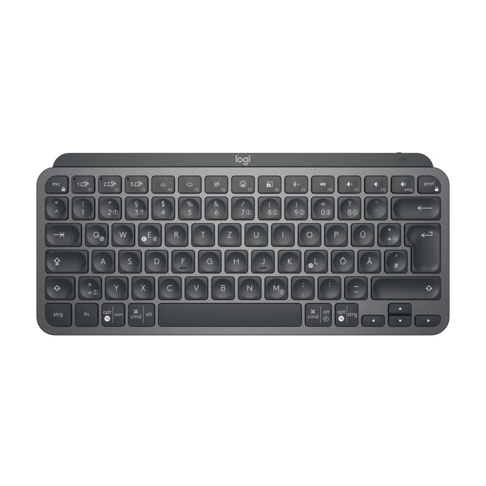 Logitech MX Keys Mini, Grafit, Bluetooth, Deutsch