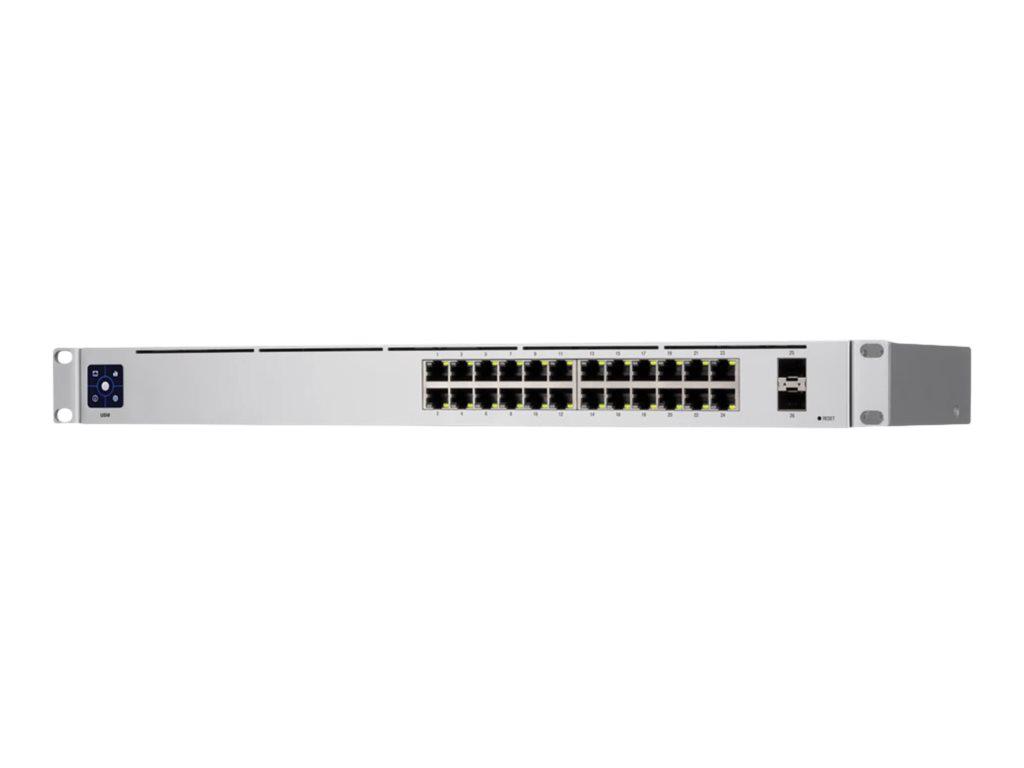 UbiQuiti UniFi USW-24 Switch, Rack montierbar, Grau, Grau