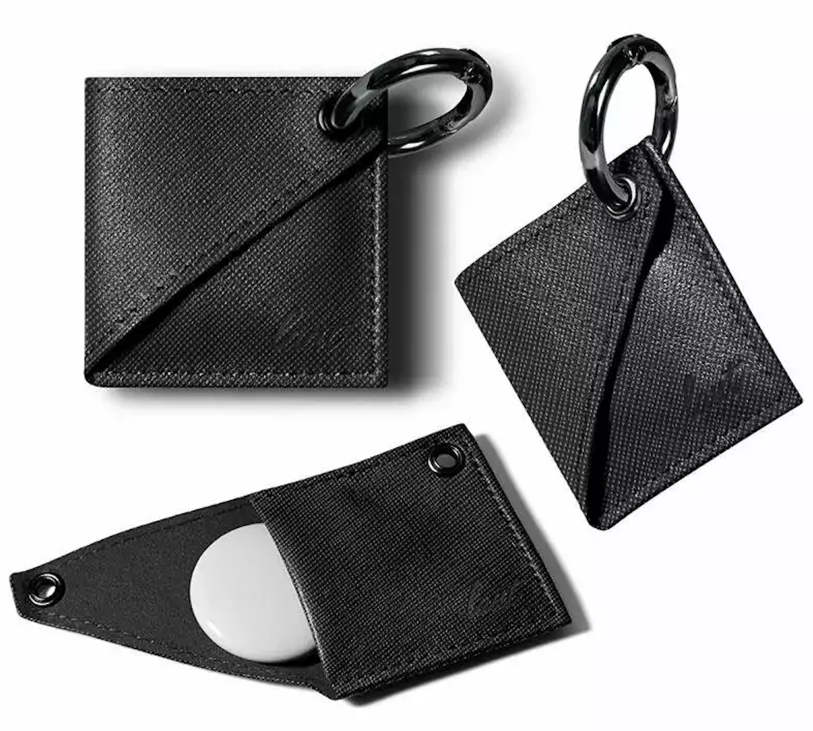 LAUT Prestige Case für AirTag, Schwarz